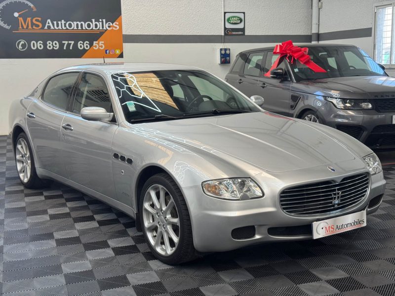 MASERATI QUATTROPORTE V FAIBLE KMS 4.2 V8 400ch GARANTIE 12 MOIS, HISTORIQUE LIMPIDE, SUPER ETAT