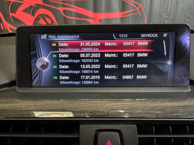 B.M.W. SERIE 3 F30 2.0 320d 184CH LUXURY