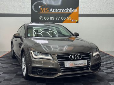 AUDI A7 SPORTBACK V6 3.0 BITDI 313ch S LINE QUATTRO FULL TIPTRONIC 8 GARANTIE 12 MOIS