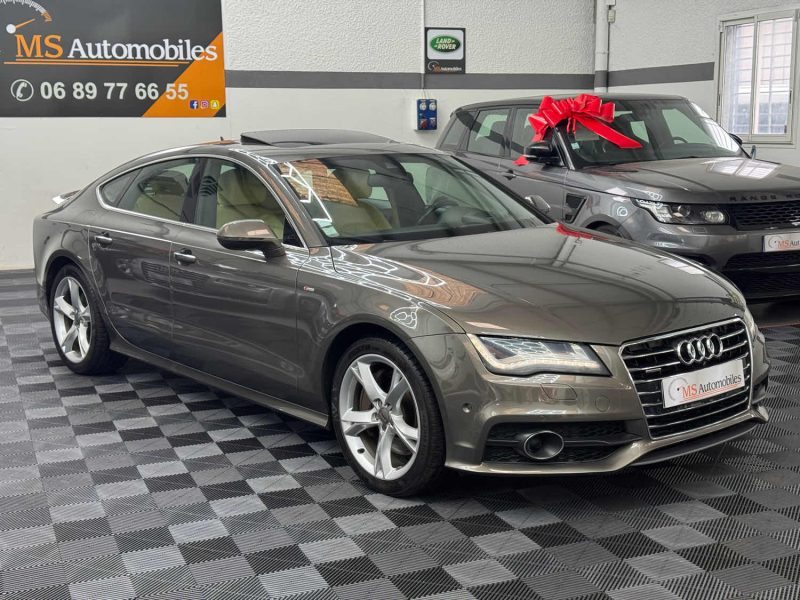 AUDI A7 SPORTBACK V6 3.0 BITDI 313ch S LINE QUATTRO FULL TIPTRONIC 8 GARANTIE 12 MOIS