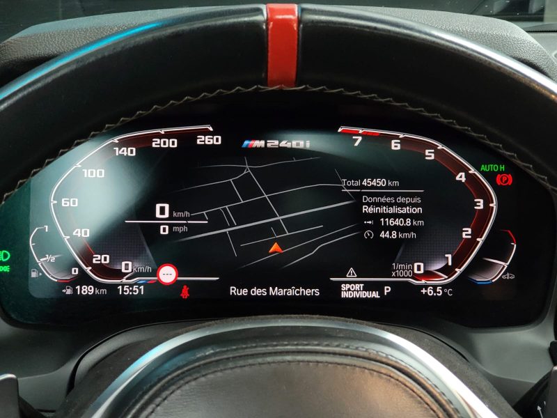 BMW SERIE 2 M240i 374cv xDrive M-Performance Boîte Auto Steptronic8