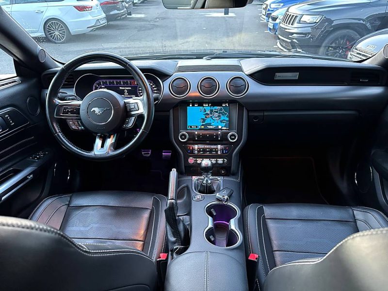 FORD MUSTANG VI FASTBACK 5.0 V8 450 GT BV6*VIRTUAL*CAMERA*