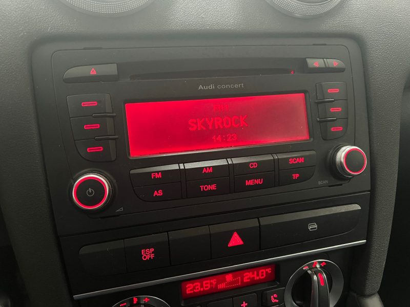 AUDI A3 Sportback 1.9 TDI 105CH DPF ATTRACTION