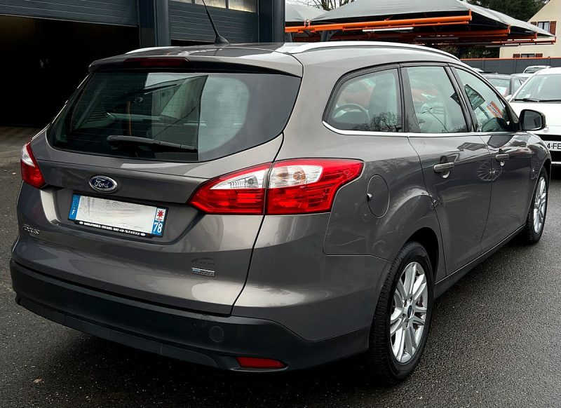 FORD FOCUS III SW BREAK 1.0 ECOBOOST 125 Cv TITANIUM / 1ERE MAIN CRIT AIR 1 - GARANTIE 1 AN