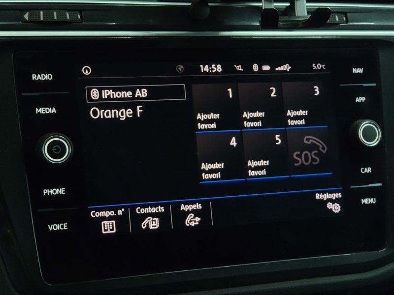 VOLKSWAGEN TIGUAN II 2.0 TDI 150cv Confortline Business Boîte Auto DSG7 1ère Main