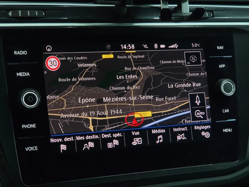 VOLKSWAGEN TIGUAN II 2.0 TDI 150cv Confortline Business Boîte Auto DSG7 1ère Main