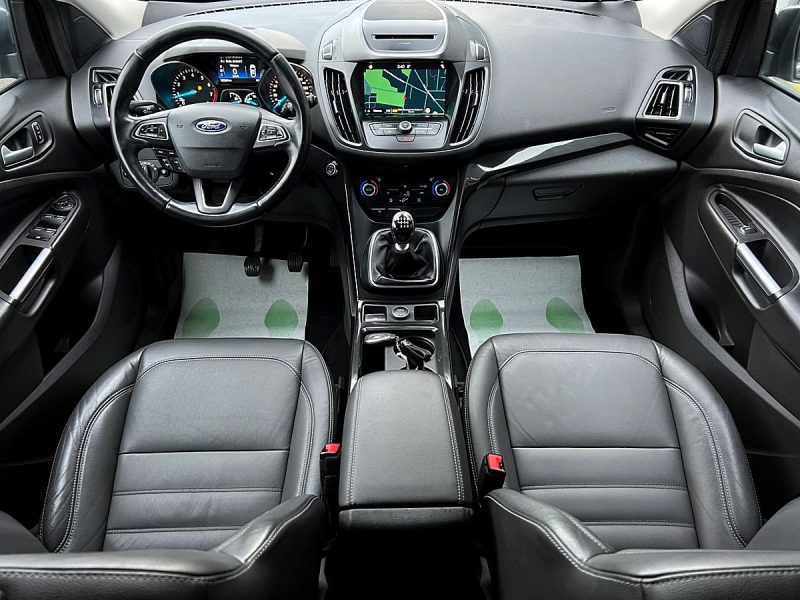 FORD KUGA II PHASE 2 TITANIUM 1.5 ECOBOOST 120 4x2 2WD 1ERE MAIN CUIR APPLE & ANDROID Garantie 1 an