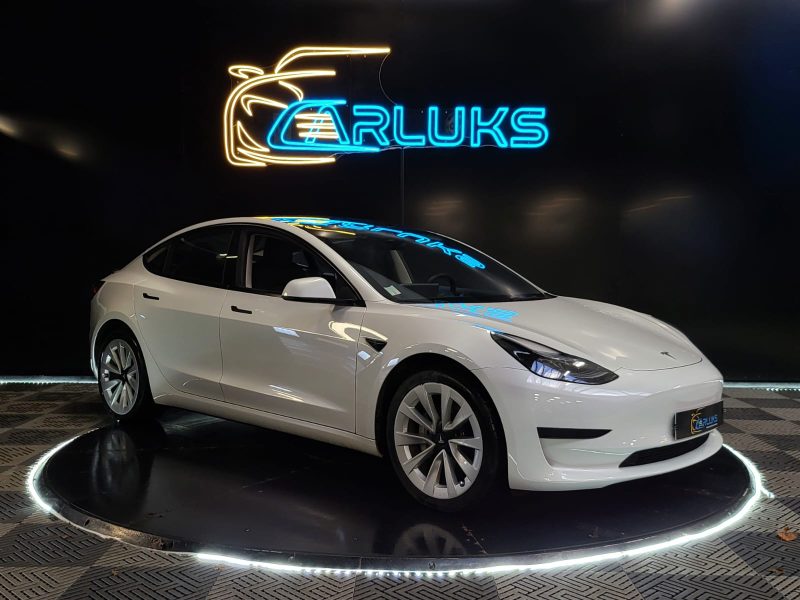 TESLA MODEL 3 STANDARD RANG 275cv PROPULSION / PREMIERE MAIN / FAIBLE KILOMETRAGE / ORIGINE FRANCE