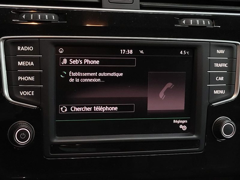 VOLKSWAGEN GOLF VII 1.4 TSI 125cv Allstar BVM6 1ère Main / FAIBLE KILOMETRAGE