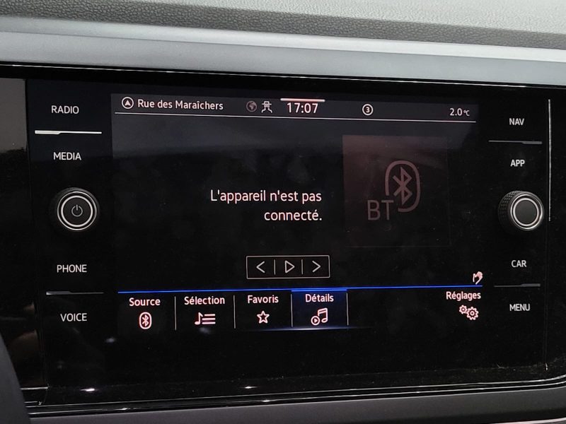 VOLKSWAGEN POLO VI 1.0 TSI 110cv R-Line Boîte Auto DSG7