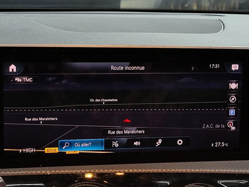 MERCEDES-BENZ CLASSE A 180d 116cv AMG Line Boîte Auto 7G-DCT