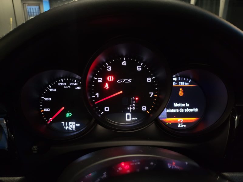 PORSCHE MACAN GTS 3.0 V6 360CV PDK / TOIT OUVRANT + PACK CHRONO + PASM + CUIR COMPLET /