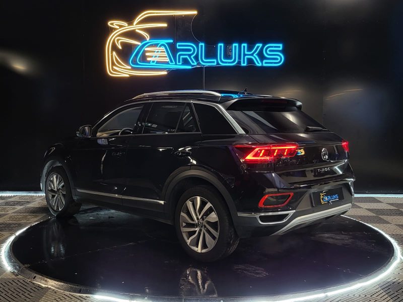 VOLKSWAGEN T-ROC 1.5 TSI DSG 7 STYLE EXCLUSIVE 150CV / TOIT OUVRANT + IQ LIGHT+ VOLANT CHAUFFANT /