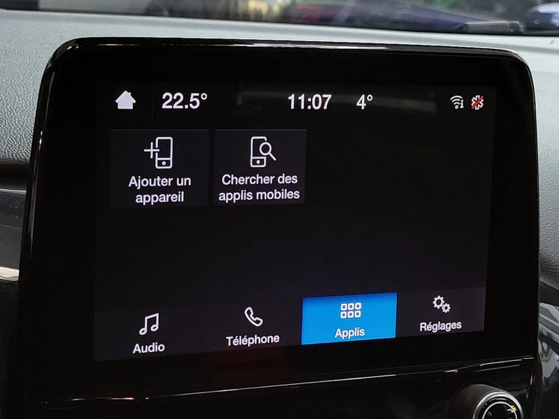 FORD FIESTA VII 1.0 Flexifuel 95cv ST-Line BVM6 / FAIBLE KILOMETRAGE