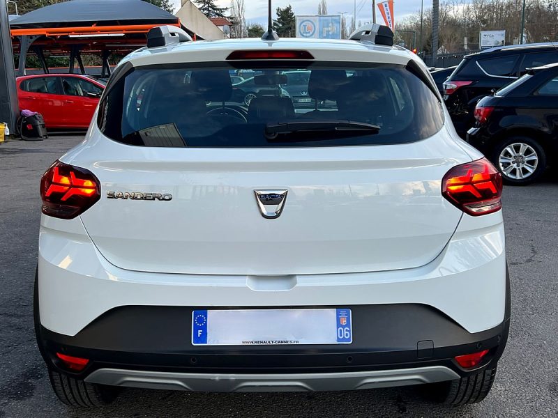 DACIA SANDERO STEPWAY III GPL / ESSENCE 1.0 TCE 100 ECO-G 1ERE MAIN ECRAN APPLE CARPLAY Garantie 1an