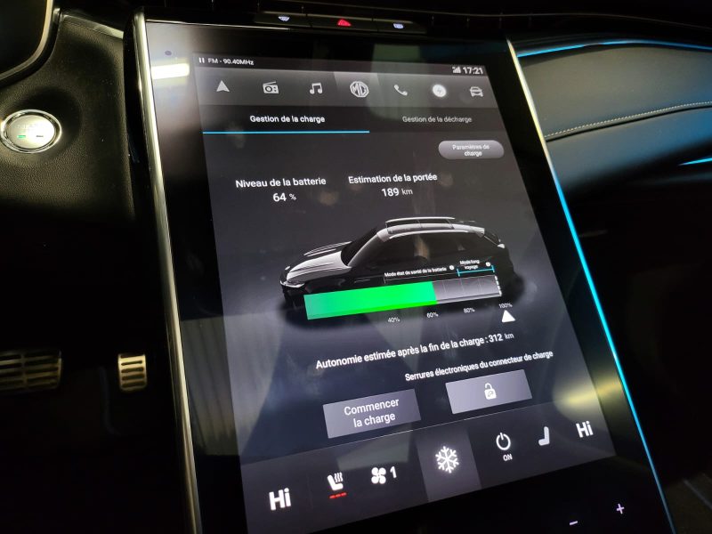 MG MARVEL R PERFORMANCE 288Ch 4WD 70 Kwh /TOIT OUVRANT + CAMERA 360° + BOSE /