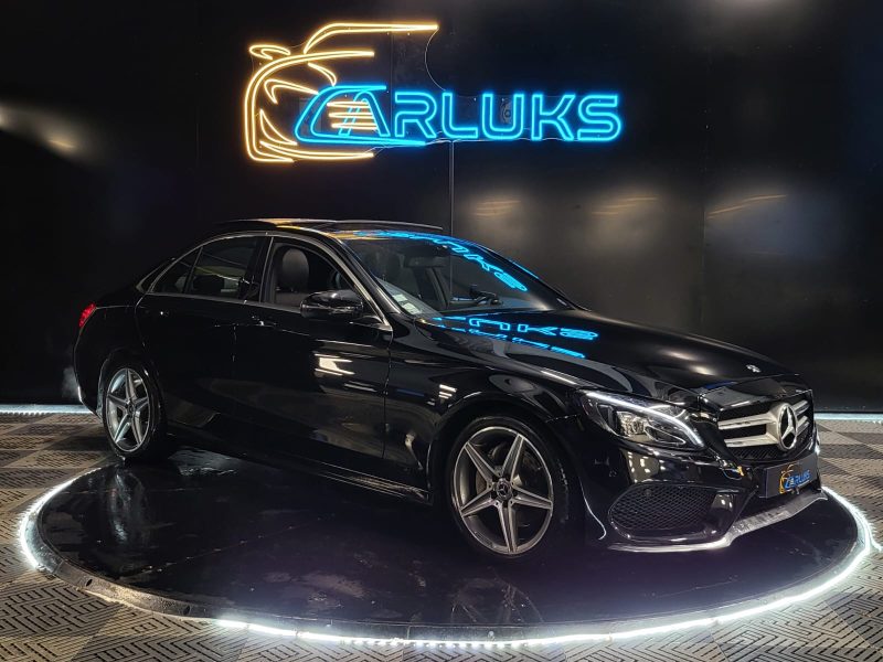 MERCEDES CLASSE C 180 9G-DCT 156cv SPORTLINE / SUIVI MERCEDES / TOIT OUVRANT