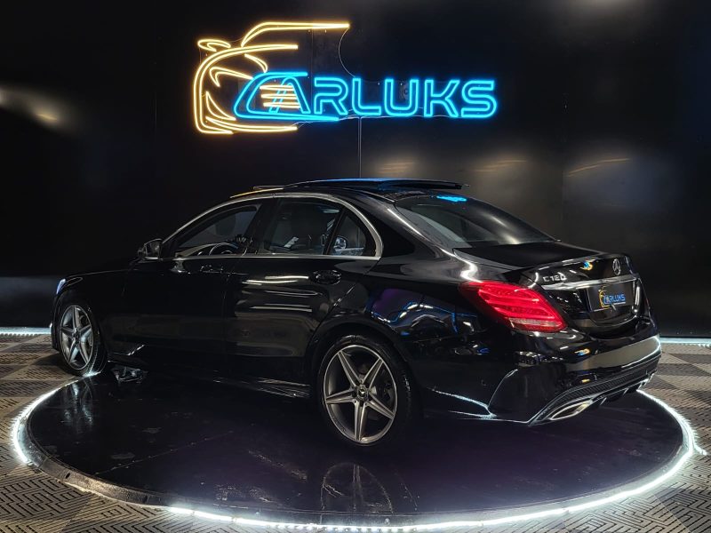 MERCEDES CLASSE C 180 9G-DCT 156cv SPORTLINE / SUIVI MERCEDES / TOIT OUVRANT