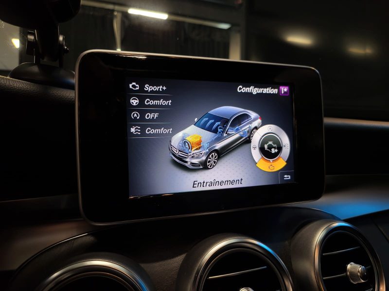 MERCEDES CLASSE C 180 9G-DCT 156cv SPORTLINE / SUIVI MERCEDES / TOIT OUVRANT