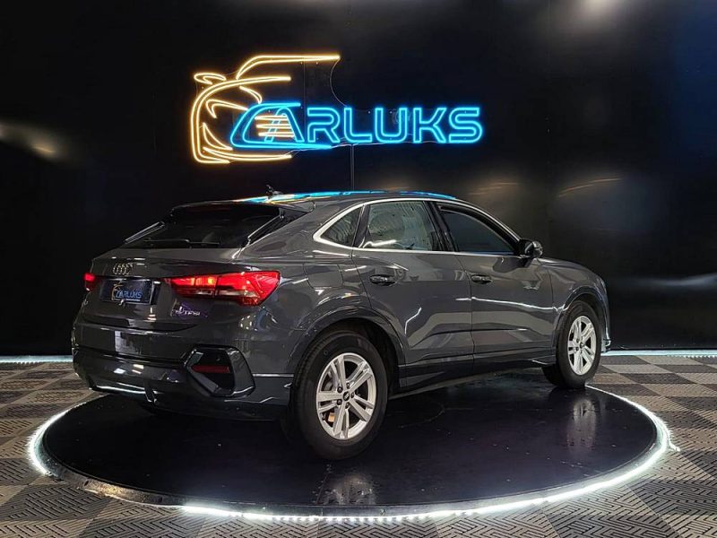 AUDI Q3 SPORTBACK 35 TFSI 150cv DESIGN / ENTRETIEN COMPLET AUDI / CARPLAY / CAMERA DE RECUL / VIRTUA