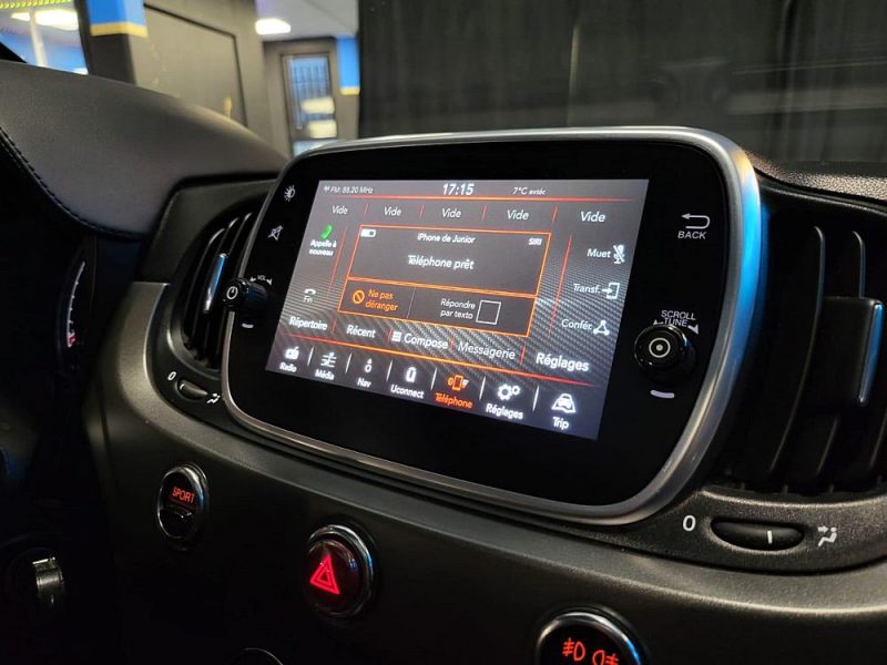 ABARTH 595 165cv TURISMO / 2EME MAIN / TOIT OUVRANT / CARPLAY