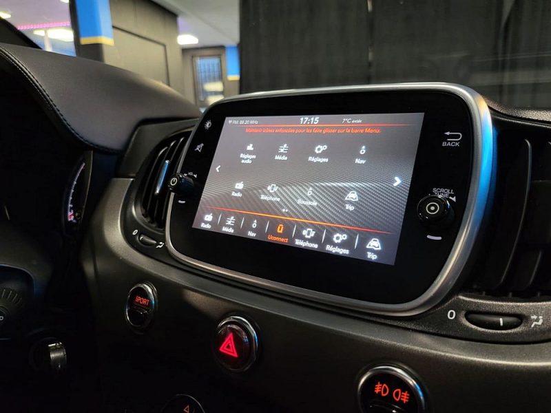 ABARTH 595 165cv TURISMO / 2EME MAIN / TOIT OUVRANT / CARPLAY