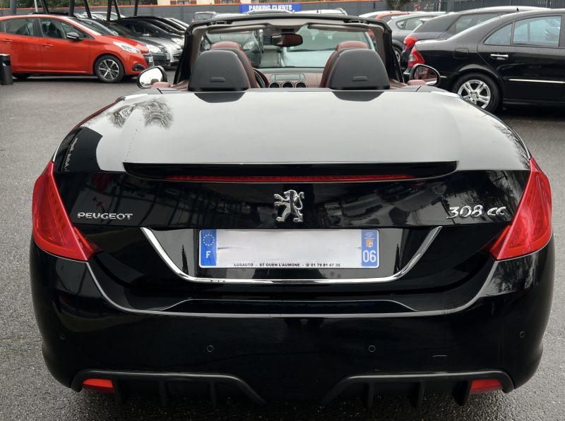 PEUGEOT 308 CC FELINE 2.0 HDI 136 Cv BOITE AUTOMATIQUE INTERIEUR CUIR GPS 87 300 Kms - GARANTIE 1 AN