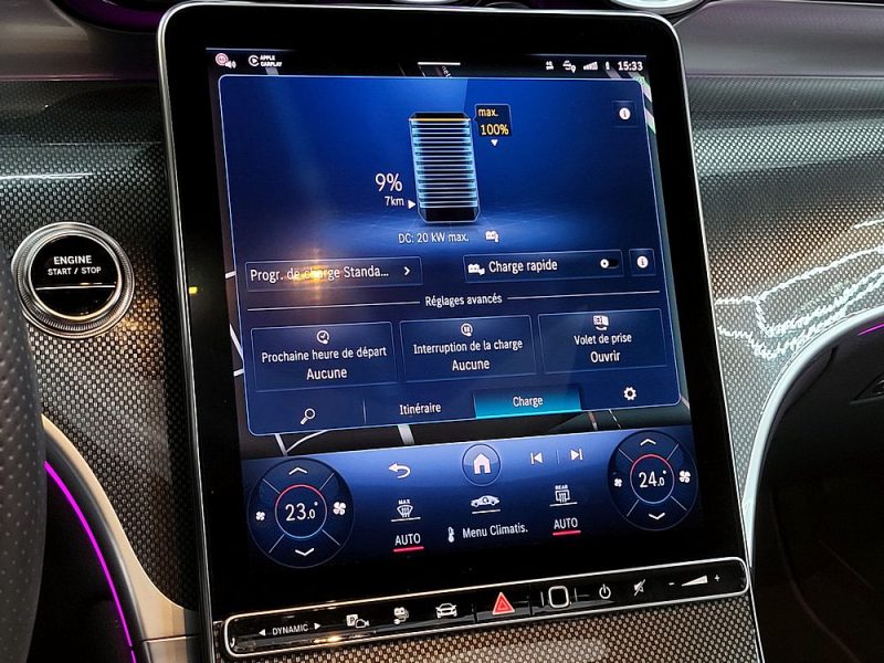 MERCEDES-BENZ GLC Coupé 400e Hybrid 381cv 4Matic AMG Line Boîte Auto 9G-Tronic 1ère Main