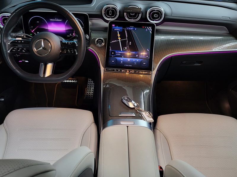 MERCEDES-BENZ GLC Coupé 400e Hybrid 381cv 4Matic AMG Line Boîte Auto 9G-Tronic 1ère Main