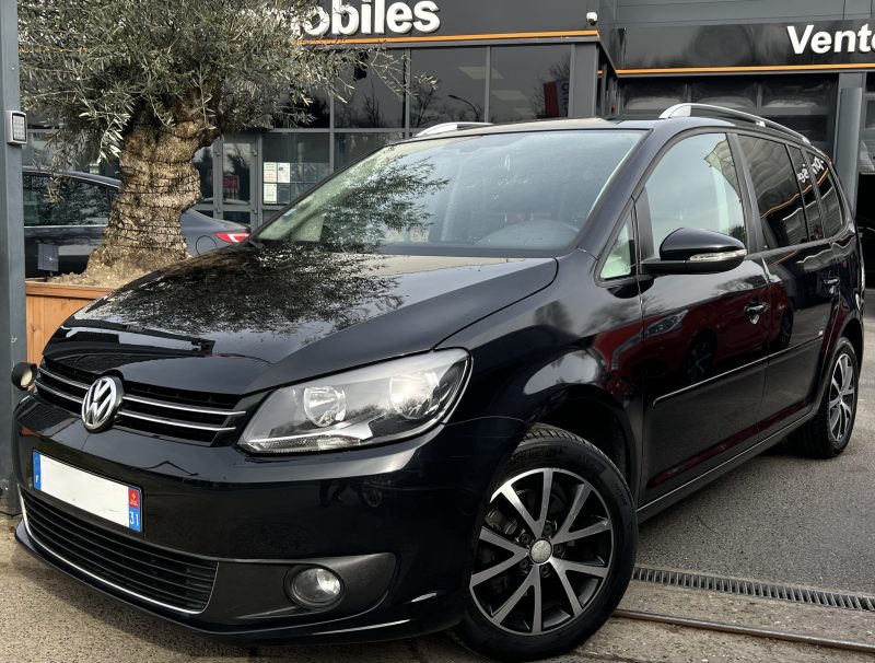 VOLKSWAGEN TOURAN II 1.6 TDI BLUEMOTION 105 Cv BOITE AUTOMATIQUE DSG7 GPS CRIT AIR 2 - GARANTIE 1 AN