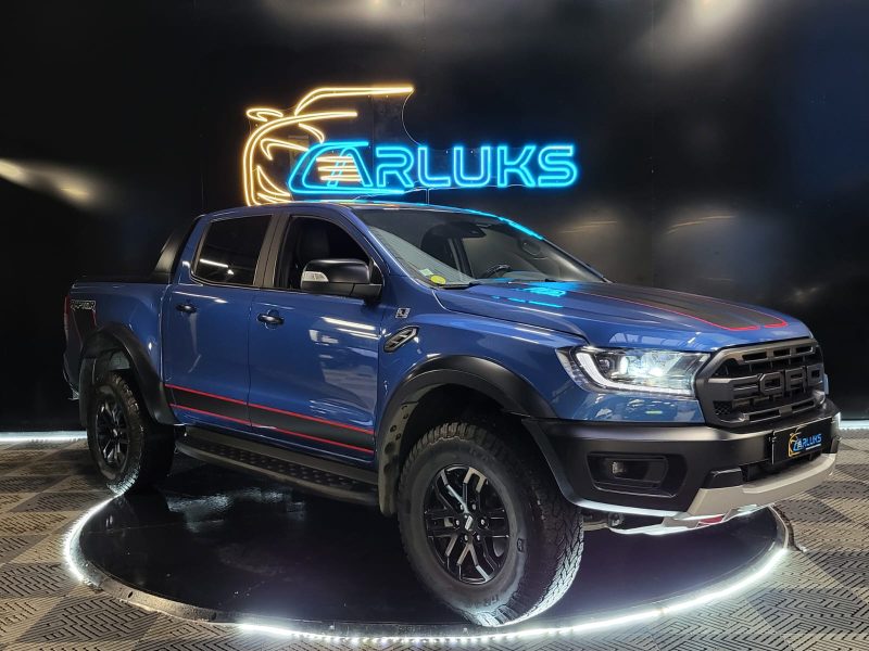 FORD RANGER RAPTOR 2.0 213cv BVA10 DOUBLE CABINE /SUIVI FORD/ CAMERA/ ATTELAGE AMOVIBLE/