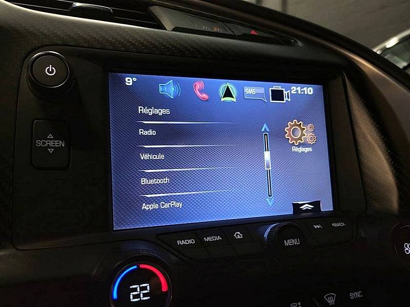 CHEVROLET CORVETTE Z06 C7 6.2i V8 659CV / 881NM TARGA SUPERCHARGED ROADSTER AT8