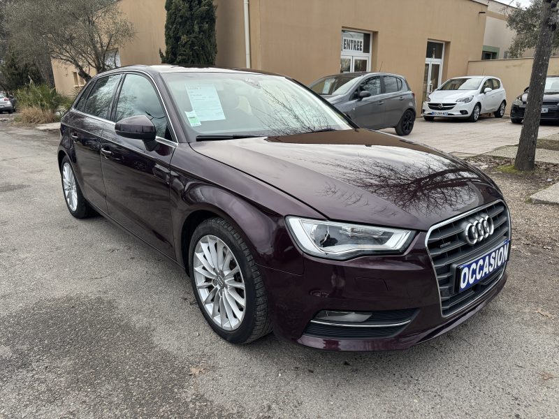 AUDI A3 Sportback 2.0 TDI 184 QUATTRO BVA
