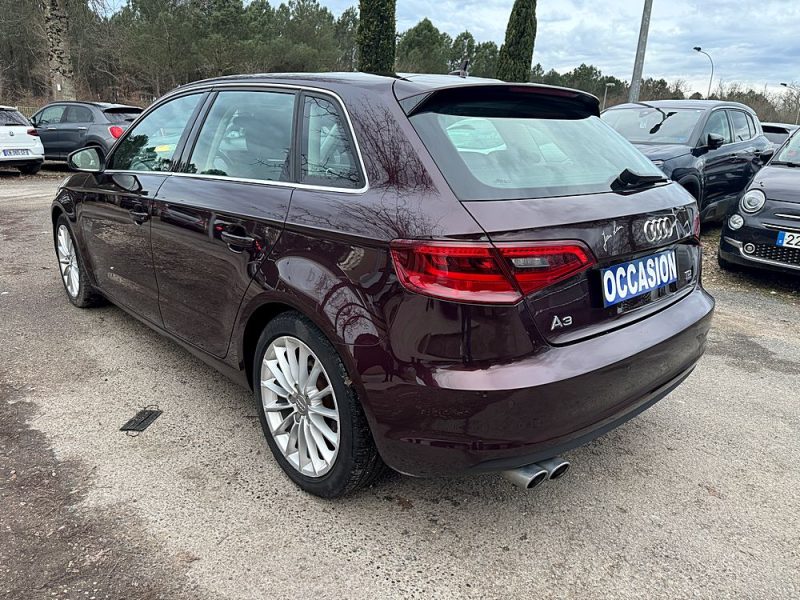 AUDI A3 Sportback 2.0 TDI 184 QUATTRO BVA
