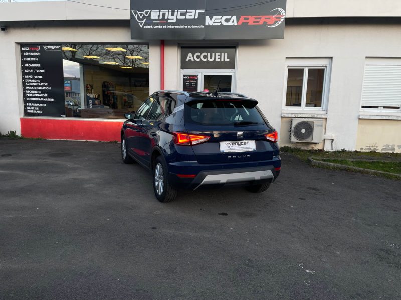 SEAT ARONA 1.0L ECOTSI 115 CH S&S XCELLENCE BV6 GARANTIE 6 MOIS
