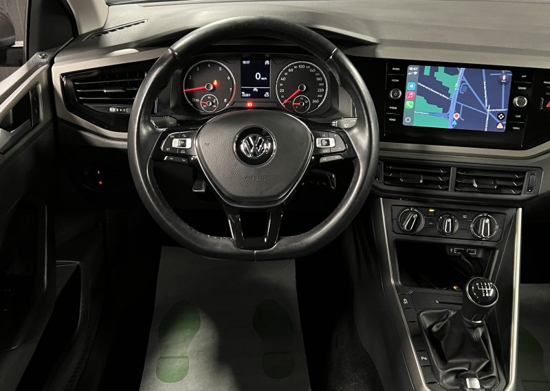 VOLKSWAGEN POLO 6 VI 1.0 TSI 95 Cv 1ERE MAIN / 23 200 Kms APPLE CARPLAY & ANDROID - GARANTIE 1 AN