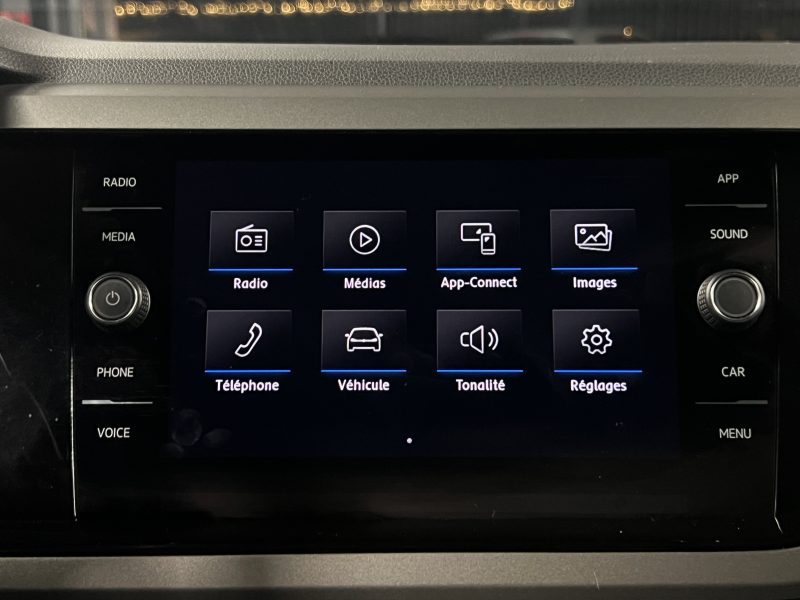 VOLKSWAGEN POLO 6 VI 1.0 TSI 95 Cv 1ERE MAIN / 23 200 Kms APPLE CARPLAY & ANDROID - GARANTIE 1 AN