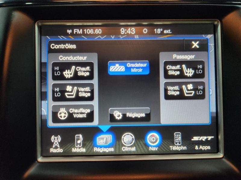 JEEP GRAND CHEROKEE SRT 6.4 V8 468 BVA8*PANO*CAMERA*H/K