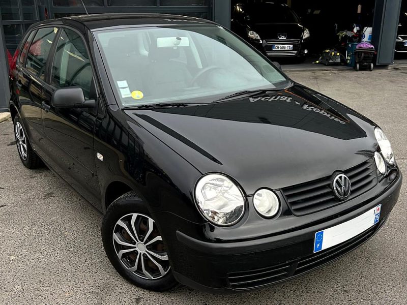 VOLKSWAGEN POLO  IV 1.2 55 Cv PREMIERE MAIN / 5 PORTES BLUETOOTH / ORIGINE FRANCE - GARANTIE 1 AN