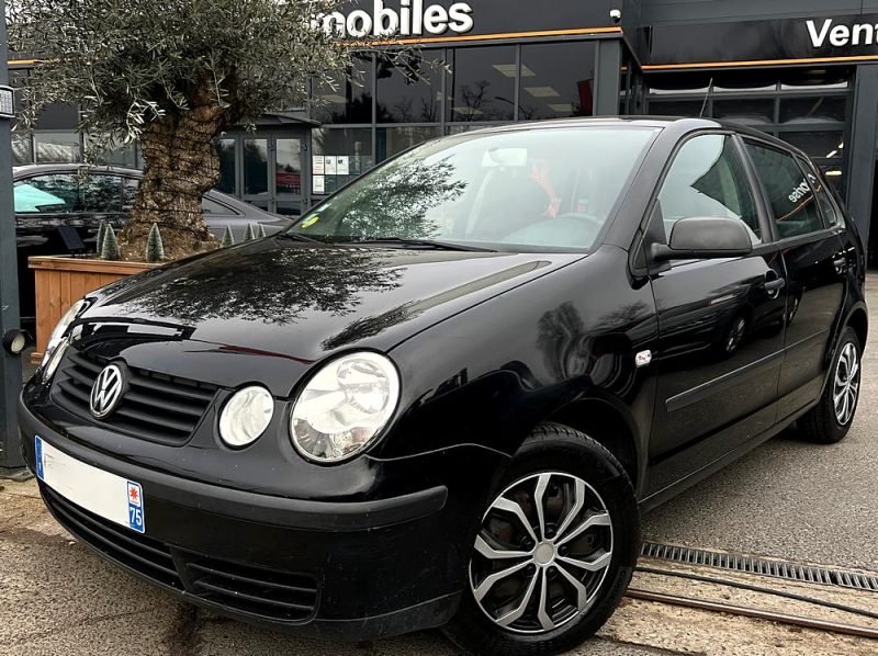 VOLKSWAGEN POLO  IV 1.2 55 Cv PREMIERE MAIN / 5 PORTES BLUETOOTH / ORIGINE FRANCE - GARANTIE 1 AN