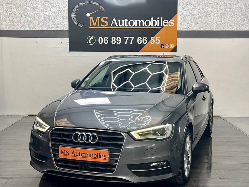 AUDI A3 SPORTBACK 2.0 TDI S&S 150ch AMBITION LUXE GARANTIE 12 MOIS, BANG & OLUFSEN, XENON, ACC