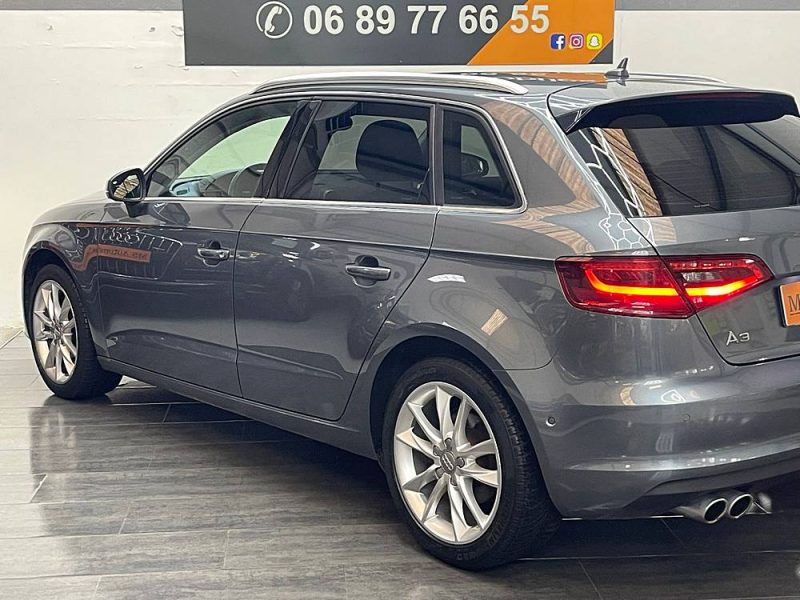 AUDI A3 SPORTBACK 2.0 TDI S&S 150ch AMBITION LUXE GARANTIE 12 MOIS, BANG & OLUFSEN, XENON, ACC