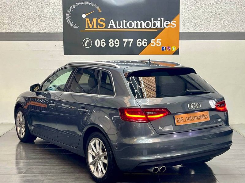 AUDI A3 SPORTBACK 2.0 TDI S&S 150ch AMBITION LUXE GARANTIE 12 MOIS, BANG & OLUFSEN, XENON, ACC