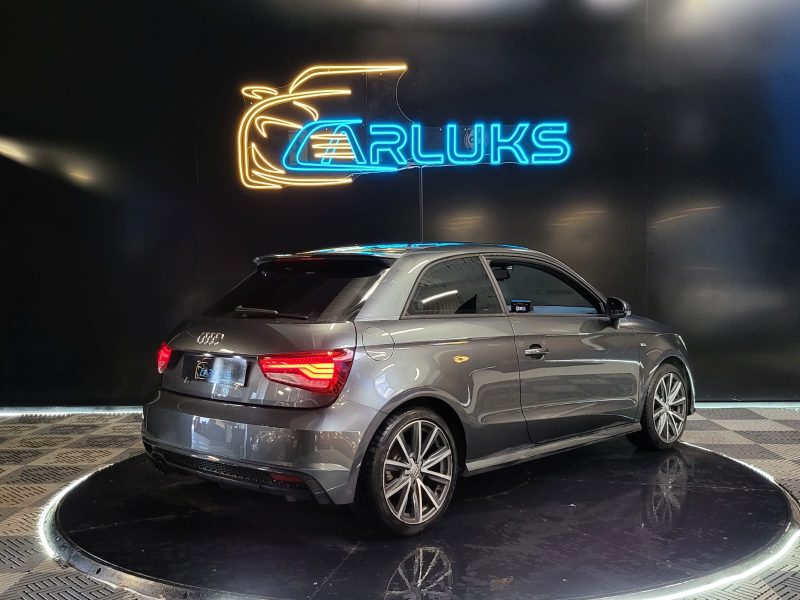 AUDI A1 1.8 TFSI 192 Cv S-LINE / SUIVI AUDI / 2EME MAIN / ORIGINE FRANCE / FEUX LED / RADAR AV AR