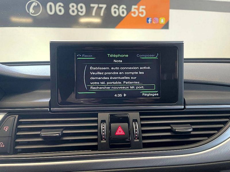 AUDI A6 PHASE 2 3.0 BITDI 320ch QUATTRO AVUS FULL TIPTRONIC 8 GARANTIE 12 MOIS, PACK S-LINE