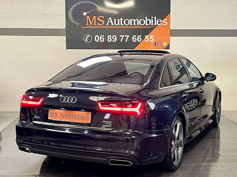 AUDI A6 PHASE 2 3.0 BITDI 320ch QUATTRO AVUS FULL TIPTRONIC 8 GARANTIE 12 MOIS, PACK S-LINE