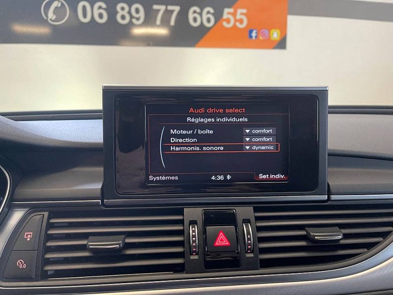 AUDI A6 PHASE 2 3.0 BITDI 320ch QUATTRO AVUS FULL TIPTRONIC 8 GARANTIE 12 MOIS, PACK S-LINE