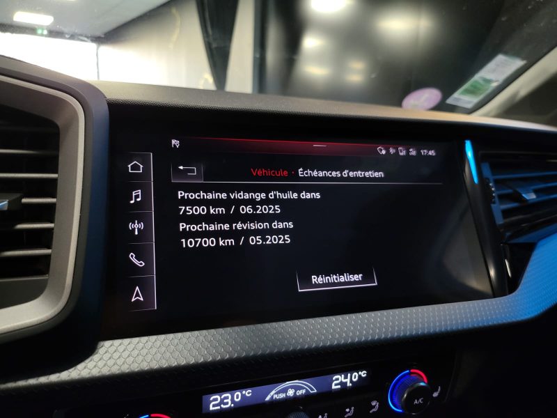 AUDI A1 30 TFSI 116cv DESIGN LUXE / SIEGES CHAUFFANTS + CARPLAY + CAMERA DE RECUL + VIRTUAL COCKPIT 