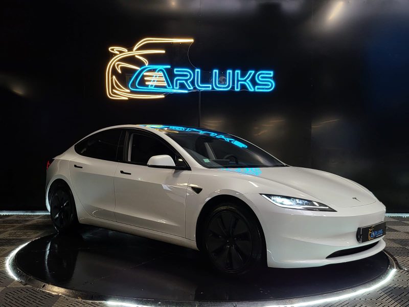 TESLA MODEL 3 HIGHLAND 283cv PROPULSION / SIEGES ELECTRIQUES / VOLANT CHAUFFANT / CAMERA 360° / CHA 