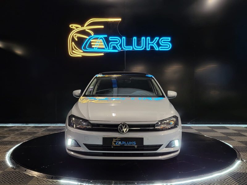 VOLKSWAGEN POLO 1.0 TSI 95cv CONFORTLINE / SUIVI COMPLET VOLKSWAGEN / CARPLAY / TOIT OUVRANT / FRONT